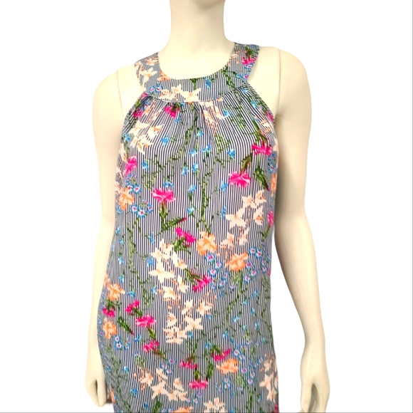 Maurices Dresses & Skirts - Maurice's Striped Floral Dress size Medium